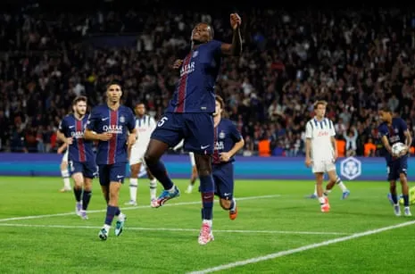 Paris Saint-Germain Overpower Italian Rivals while Thuram Nets Double to Secure Inter Milan Win against Dutch Giants