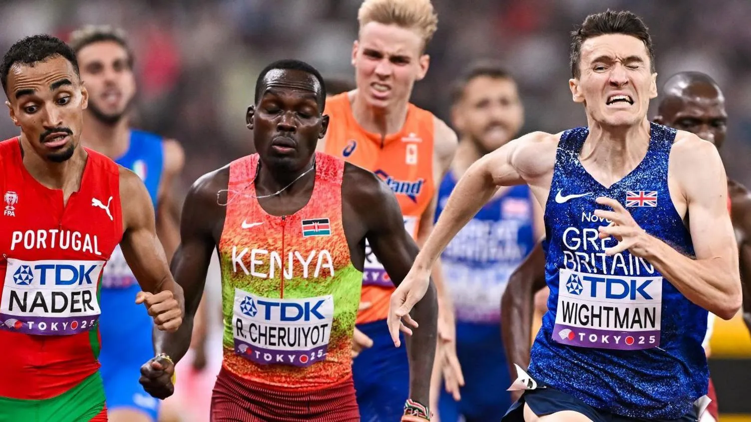 Wightman Claims 1500-meter Silver while Josh Kerr Endures Race Injury