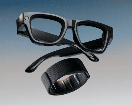 Meta Unveils Pioneering Ray-Ban Glasses with Built-In AR Screen