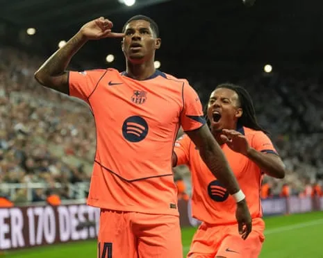Attacker disrupts the Magpies' big night and declares: ‘I’m evolving at Barcelona’
